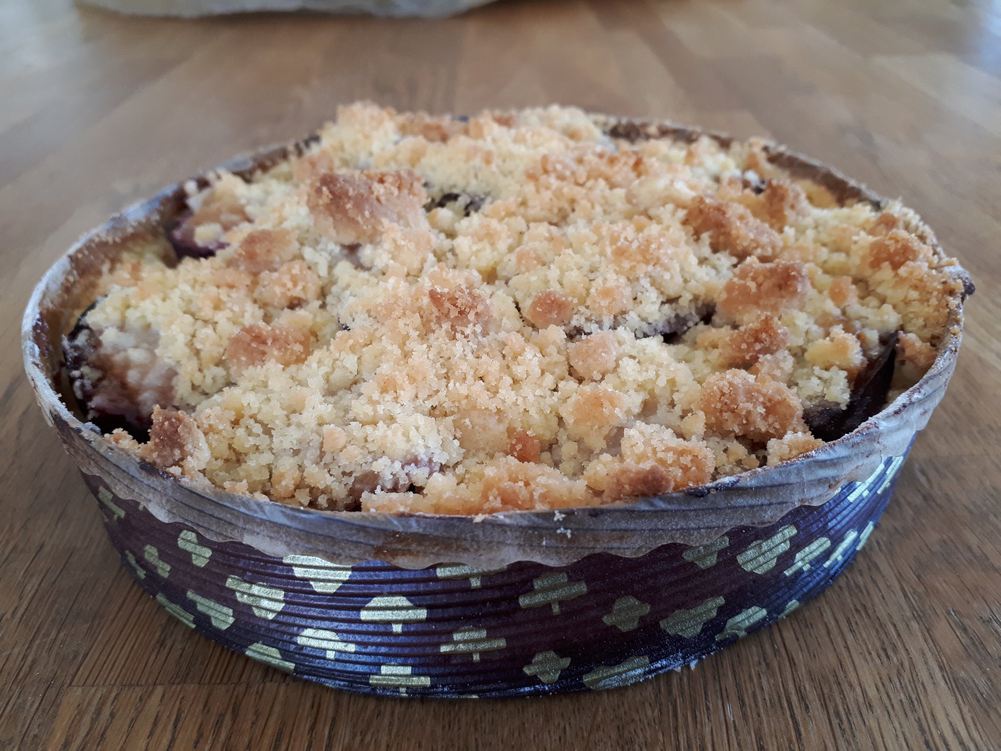 Pflaumenkuchen mit Streusel