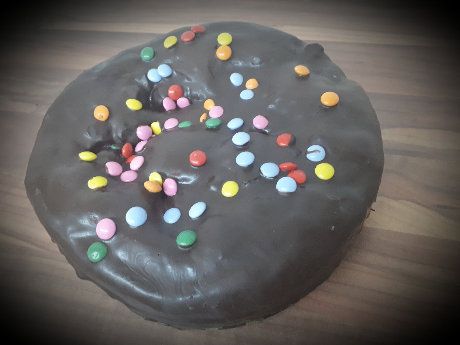 Schokoladen Kuchen mit Smarties