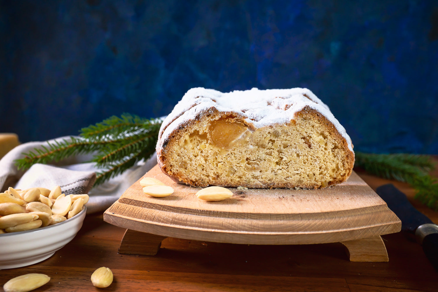 Marzipan-Mandelstollen, 750g